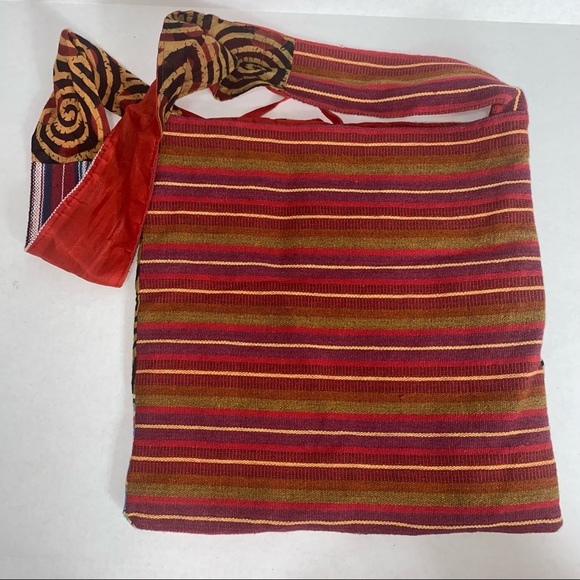 Bohemian Tapestry Patchwork shoulder Bag - Picture 4 of 6